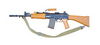 310px INSAS Rifle